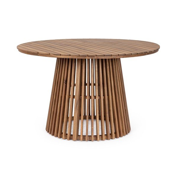 Okrogla vrtna miza iz masivne akacije ø 120 cm Rodano – Bizzotto
