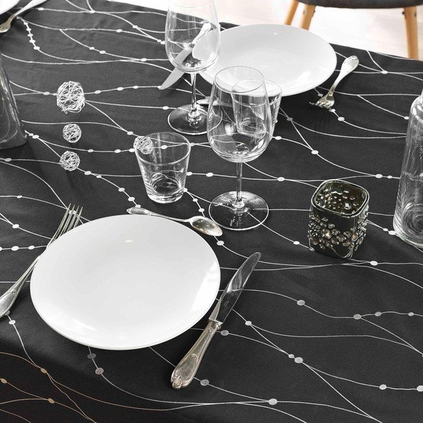 Namizni prt iz mikrovlaken 140x240 cm Firmament – douceur d'intérieur-image-1