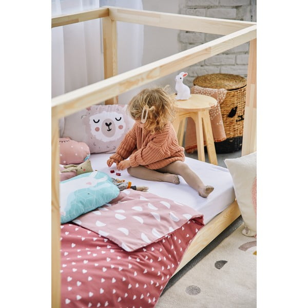 Otroška bombažna posteljnina Bonami Selection Lama, 140 x 200 cm-image-3