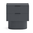 Antracitno siva nočna omarica Totem – Teulat