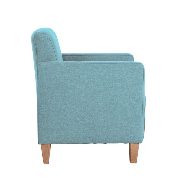 Turkizni fotelj Max Winzer Milla Aqua-image-1