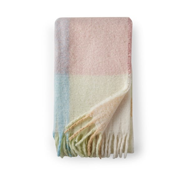 Odeja 130x170 cm Faux Mohair Check – Catherine Lansfield