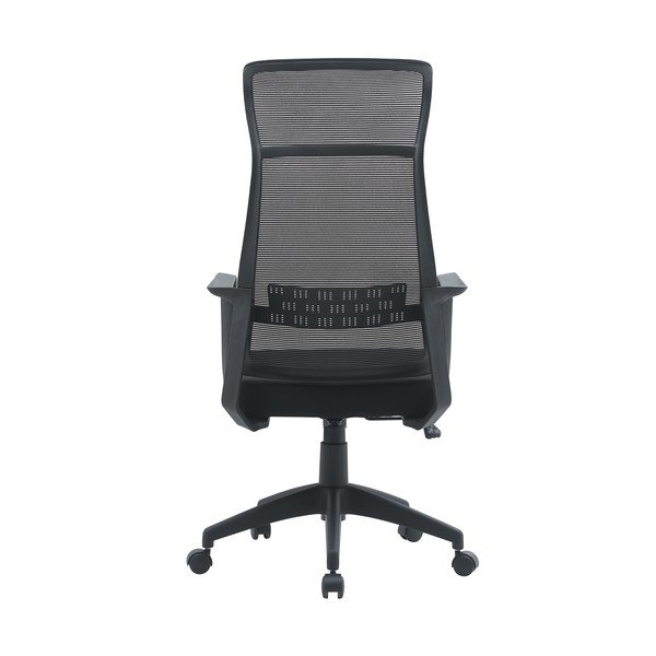 Črn oblazinjen pisarniški stol Hoboken – Yes Everyday-image-4