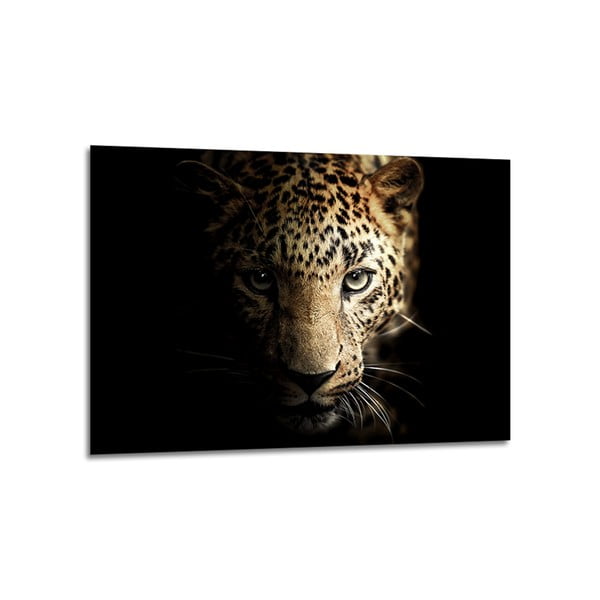 Steklena slika Styler Leopard, 70 x 100 cm-image-1