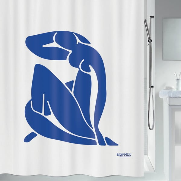 Zavesa za tuš 180x200 cm Thalia – Spirella-image-1