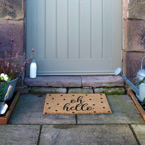 Predpražnik iz kokosovih vlaken 40x60 cm Oh Hello – Artsy Doormats-image-4