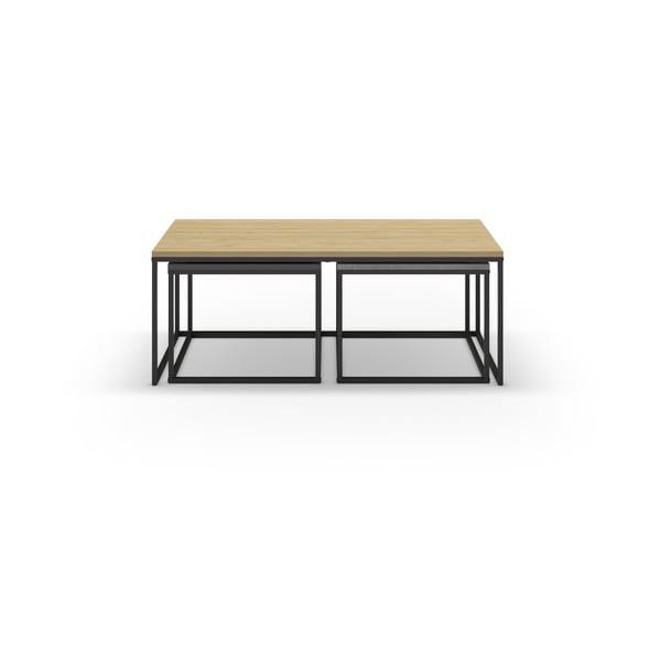 Sive/naravne mizice v kompletu 3 ks 60x110 cm Camelia – Marckeric-image-2