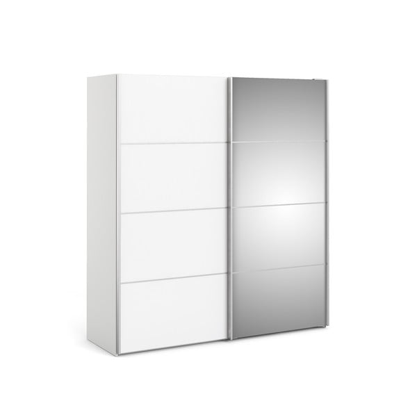 Bela omara z ogledalom Tvilum Verona, 182 x 202 cm-image-3