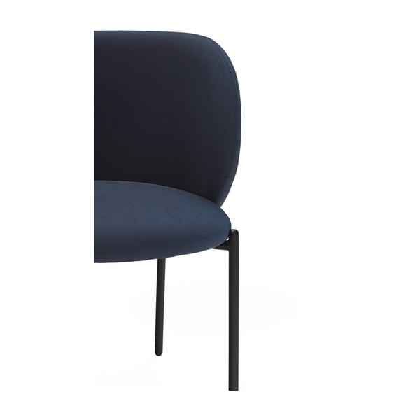 Temno modri oblazinjeni jedilni stoli v kompletu 2 ks Mogi – Teulat-image-4