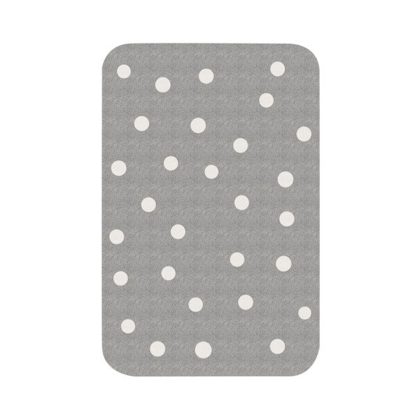 Otroška siva preproga Zala Living Dots, 67 x 120 cm-image-2