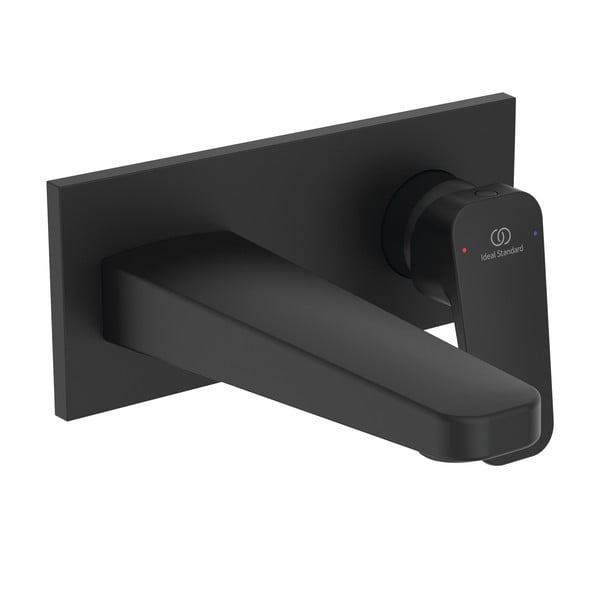 Črna vgrajena armatura za umivalnik Ceraplan – Ideal Standard