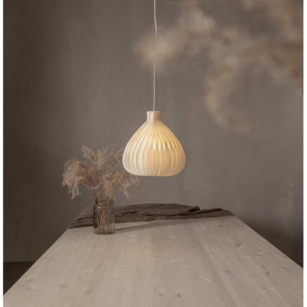 Kremno belo senčilo ø 28 cm Honeycomb – Star Trading-image-1