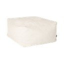 Bež tabure iz tkanine bouclé Keno – noo.ma