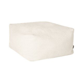 Bež tabure iz tkanine bouclé Keno – noo.ma