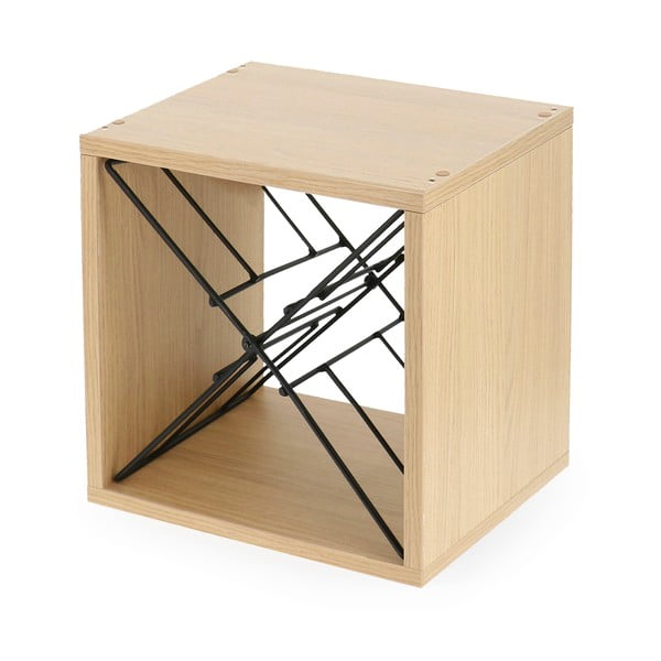 Držalo za vino v dekorju bukve za 12 steklenic – Compactor-image-1