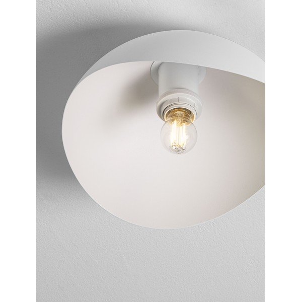 Mat bela kovinska stropna svetilka Opsi – Nova Luce-image-2