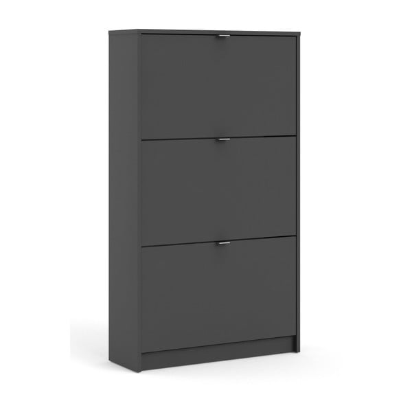 Siva preklopna omarica za čevlje Shoes – Tvilum