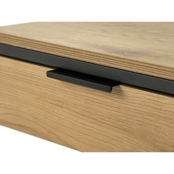 Stranska mizica v hrastovem dekorju 30x40 cm Cesura – Unique Furniture-image-4