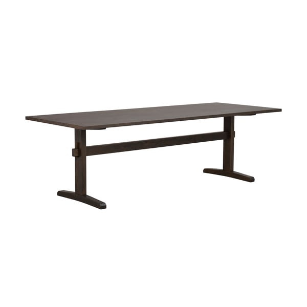 Raztegljiva jedilna miza s ploščo v hrastovem dekorju 240x95 cm Westville - Rowico-image-2