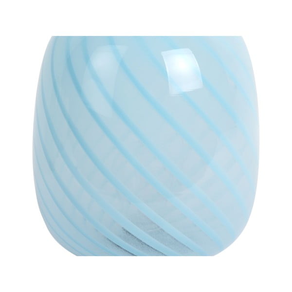 Svetlo modra namizna svetilka s steklenim senčilom (višina 20 cm) Summer Globe – Leitmotiv-image-1