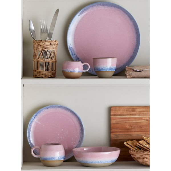 Svetlo rožnata lončena skledica 525 ml Paula – Bloomingville-image-1