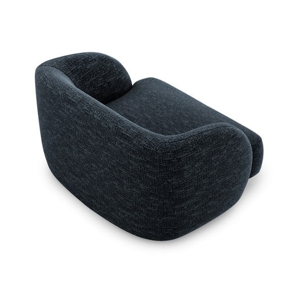 Temno modri fotelj Miley - Micadoni Home-image-4