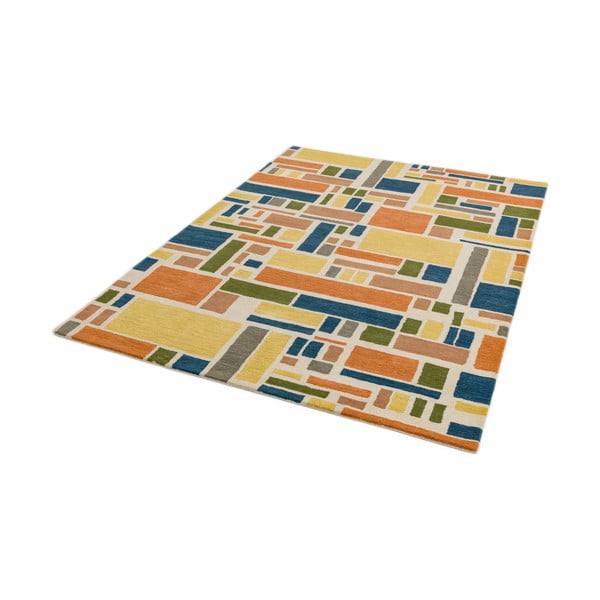 Preproga Azijske preproge Blocks Multi, 200 x 290 cm-image-1
