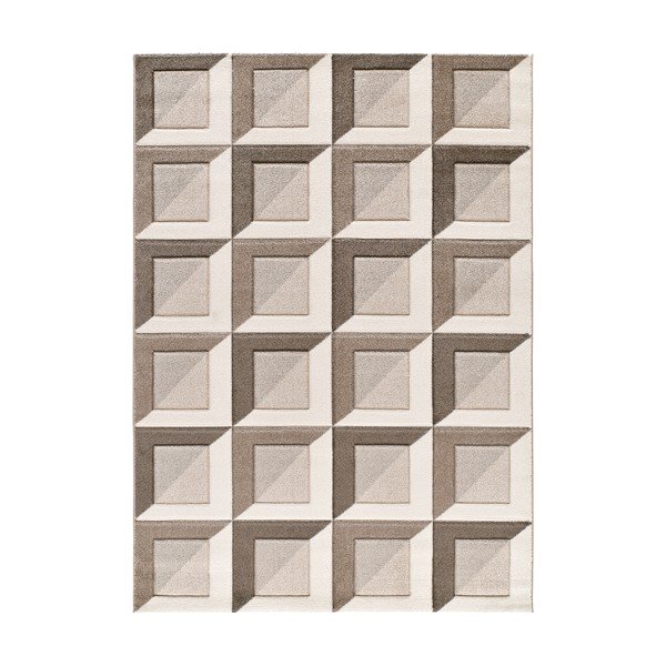 Rjava preproga 140x200 cm Badet – Universal
