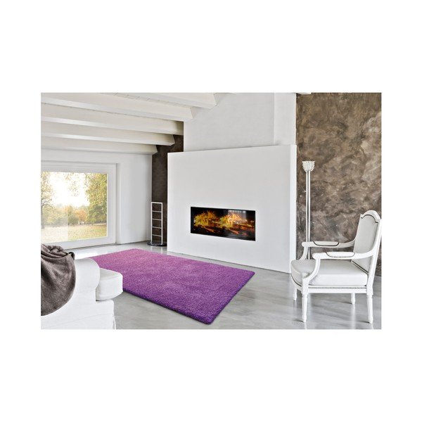 Vijolična preproga Universal Norge, ⌀ 133 cm-image-2