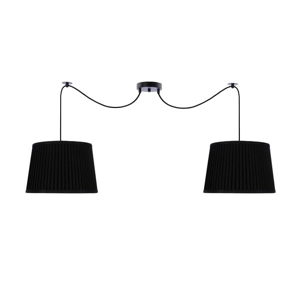 Črna viseča svetilka 100x20 cm Gillo - Candellux Lighting