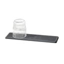 Siva odcejalna podloga iz diatomejske zemlje 30x8 cm Damon – Wenko