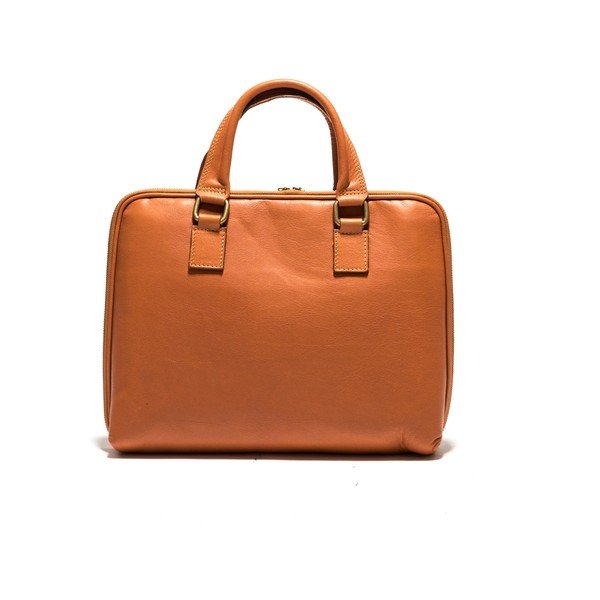 Usnjena torba za prenosni računalnik Anna Luchini 2120 Cognac-image-2
