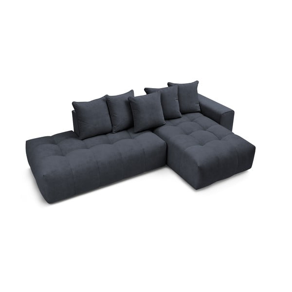 Temno modra kotna zofa (desni kot) Mont-Blanc - Bobochic Paris-image-4