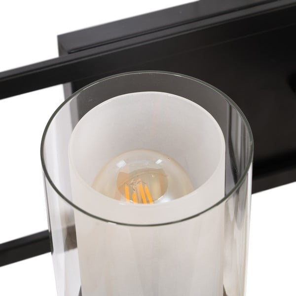 Črna/bela stenska svetilka – Ixia-image-1