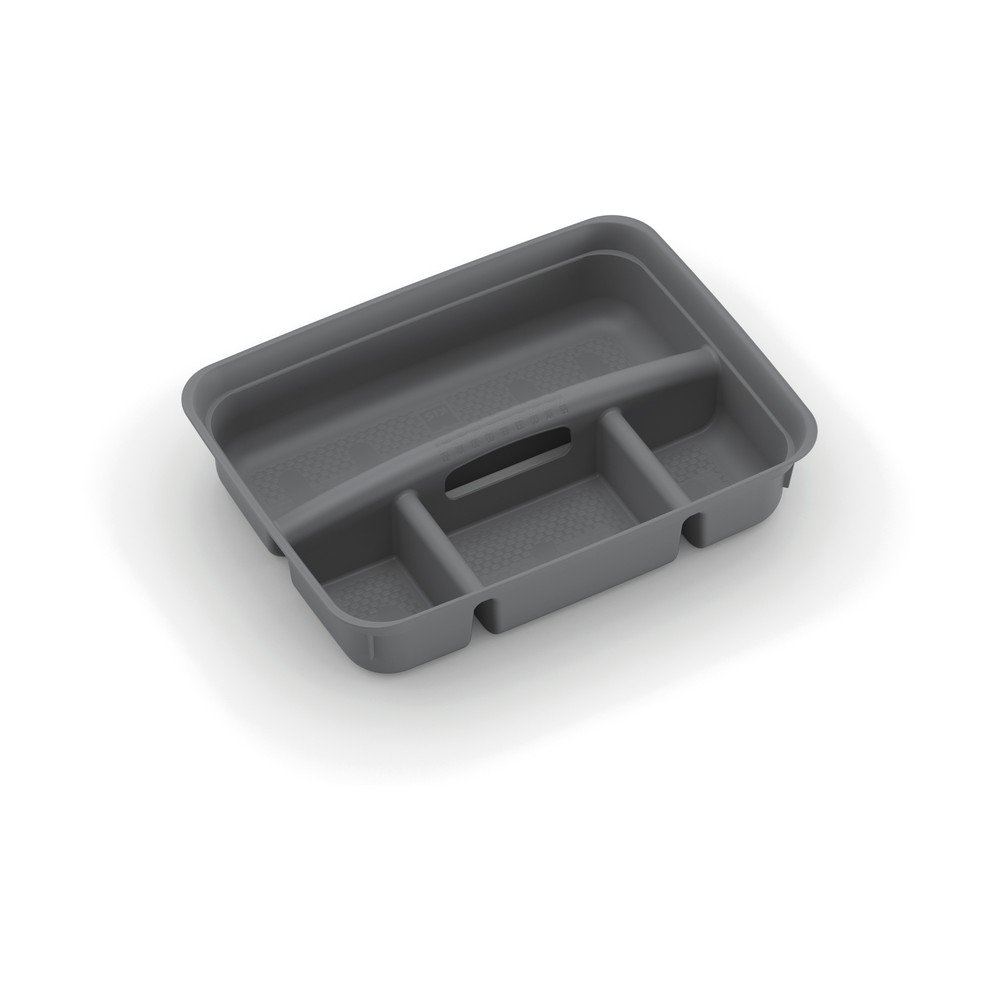 Siv plastičen razdelilnik za škatlo za shranjevanje K Latch Box