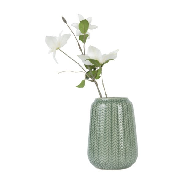 Mala zelena vaza ETH Knitted-image-1