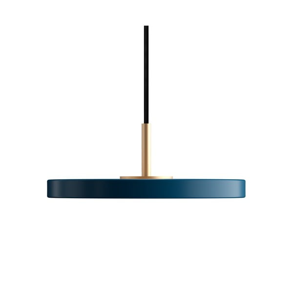 Modrozelena LED viseča svetilka s kovinskim senčnikom ø 15 cm Asteria Micro – UMAGE-image-4