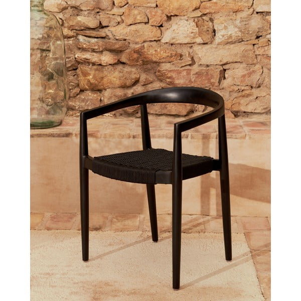 Črni jedilni stoli v kompletu 4 ks Ydalia – Kave Home-image-1