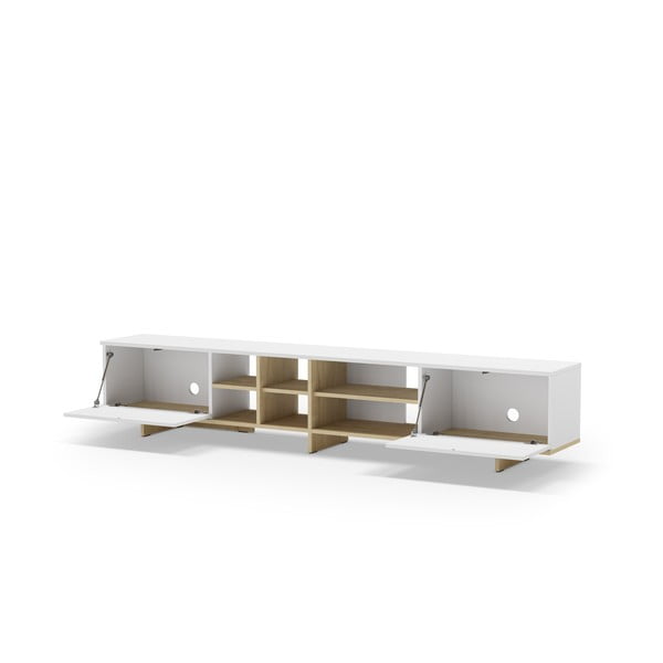 Bela TV omarica 230x44 cm Cequoia – Marckeric-image-3