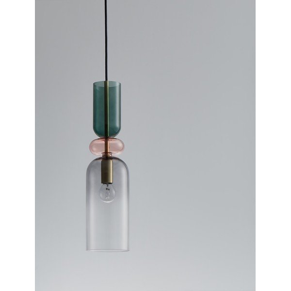 Steklena viseča svetilka v zlati barvi ø 11 cm Murano – Nova Luce-image-4