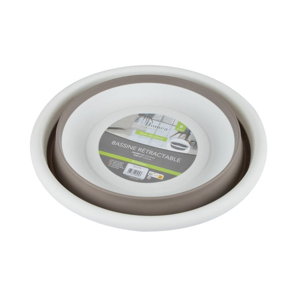 Svetlo rjav lavor 10 l – Homéa-image-2