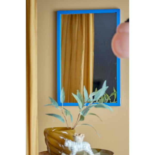 Stensko ogledalo z lesenim okvirjem 40x60 cm Atle – Bloomingville-image-1