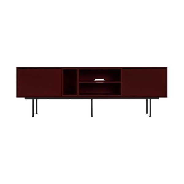 Bordo rdeča TV omarica 189x61x42 cm Mod – noo.ma