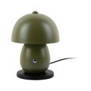 Temno zelena LED namizna svetilka s kovinskim senčilom (višina 18 cm) Mono LED – Leitmotiv