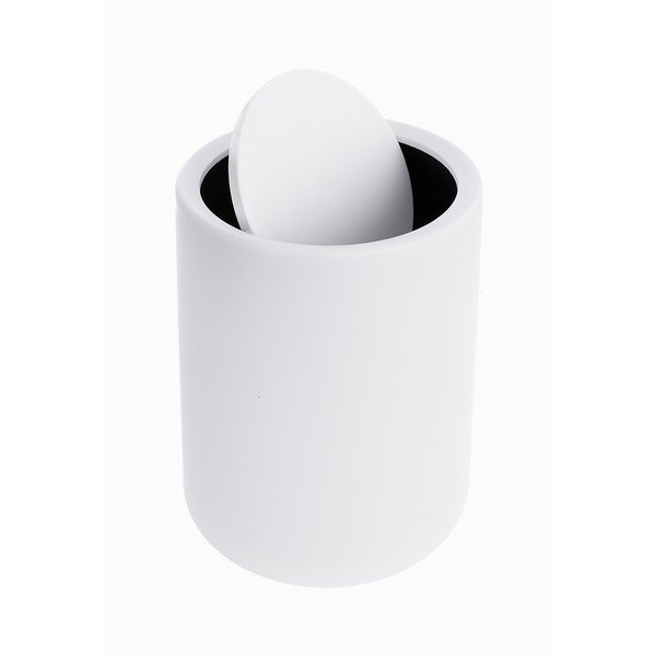 Bel plastičen koš za smeti 6 l – Orion-image-2