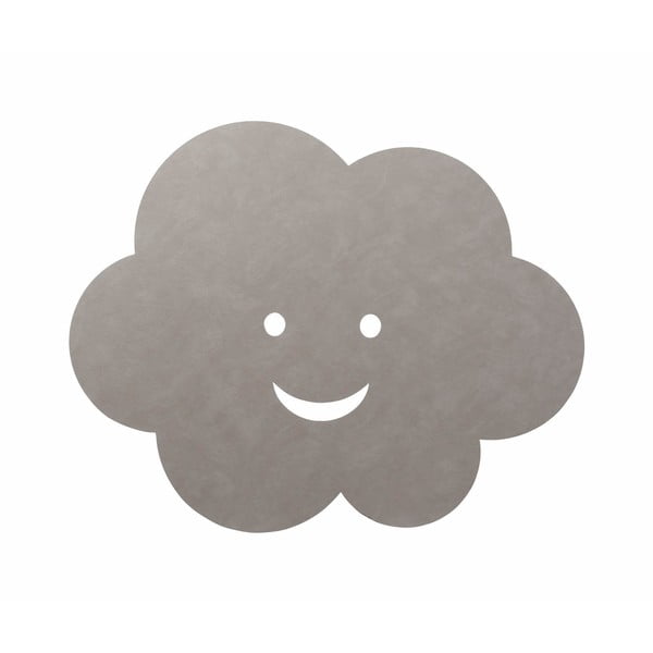 Sivo-bež otroška igralna podloga 70x88 cm Cloud XXL Cloud – LIND DNA