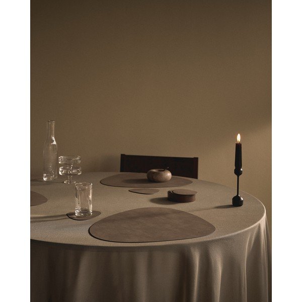 Pogrinjek iz eko usnja 37x44 cm Curve L Nupo – LIND DNA-image-1