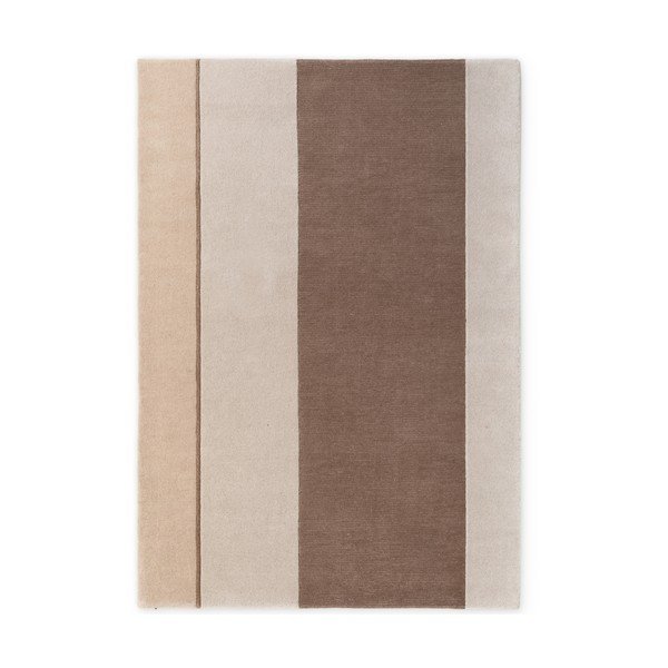 Rjava/kremno bela preproga iz mešanice volne 200x290 cm Karola – Villeroy&Boch
