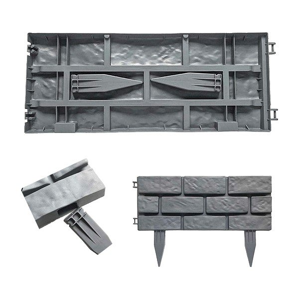 Ograja za gredico 4 ks – Garden Pleasure-image-2