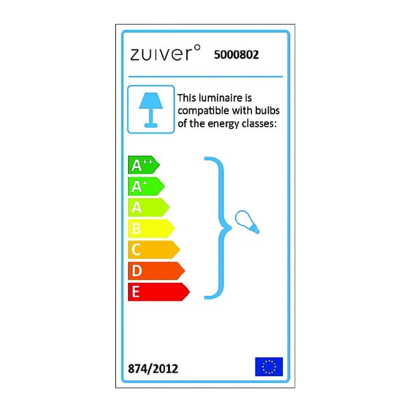 Bela stoječa svetilka Zuiver Tripod, ø 50 cm-image-4